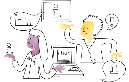 Illustration Nationella e-recepttjänster